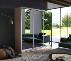 Шкафы-купе, Шкаф-купе Экспресс Экспенс трио 2200 x 1800 x 600