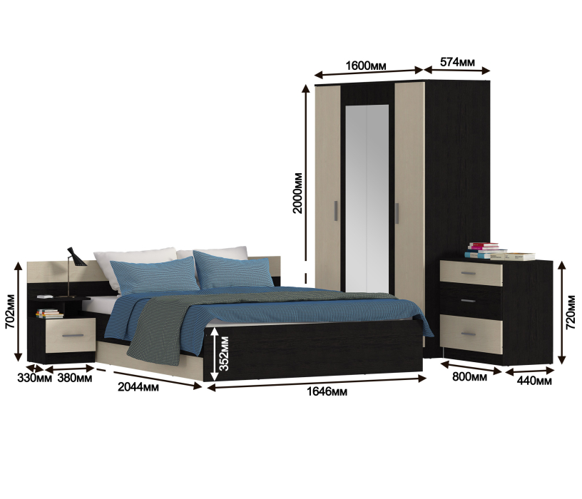 Спальные гарнитуры, Уют спальня