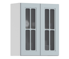 MODERN, MODERN шкаф навесной со стеклом 2 дв 60х72 см