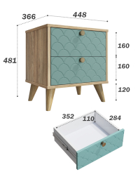 Тумба Велламо ВО-1