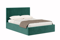 Мягкая кровать, Кровать Парма 1400 с подъёмным механизмом, велюр