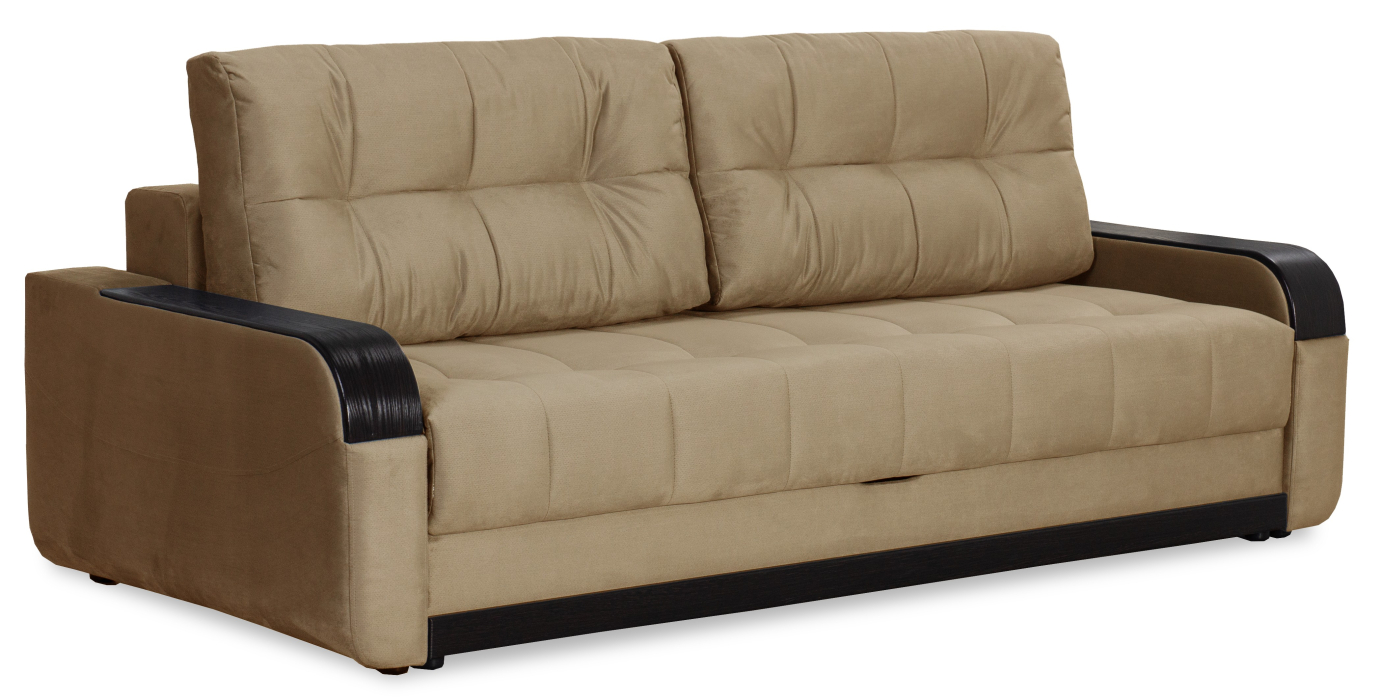 Диваны кровати со спальным местом, Прямой диван Татьяна 5 БД, еврокнижка, велюр