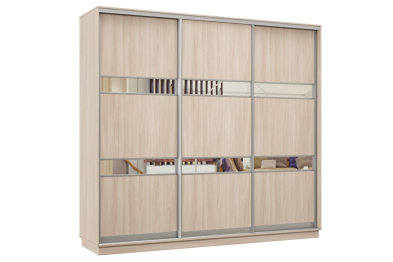 Шкаф-купе Премьер 33 (15;15;15) трёхдверный