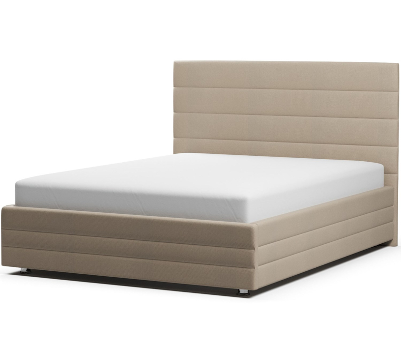 Мягкая кровать, Кровать Модерн 140,велюр