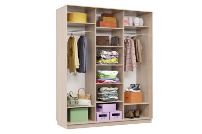 Шкаф-купе Премьер Лайт 28 (02;02;02) трехдверный