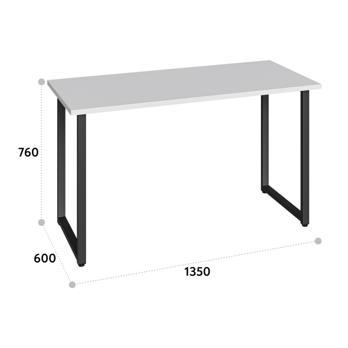 Прямые, Стол письменный С-600