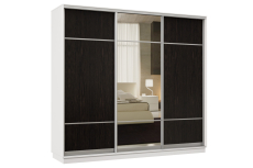 Шкафы-купе, Шкаф-купе Премьер Лайт 57 (08;11;08) трехдверный