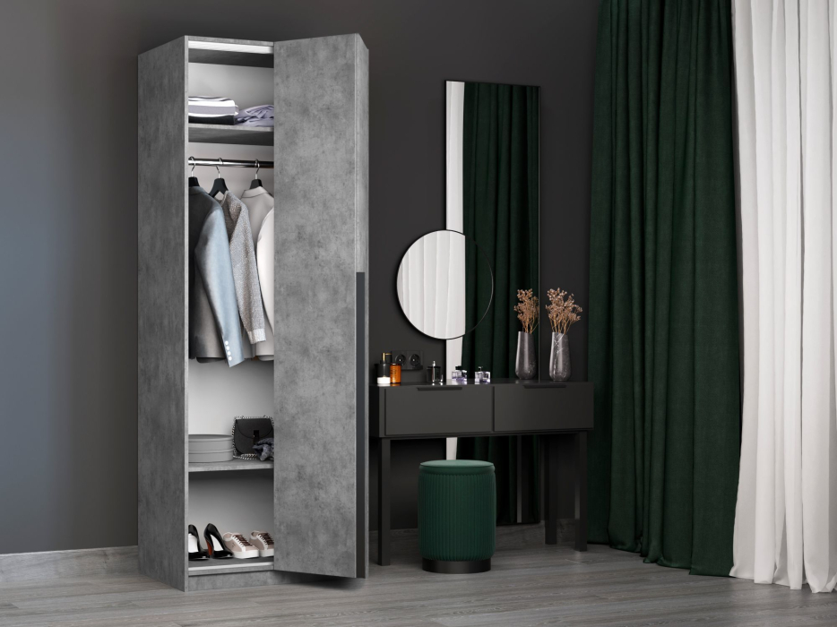 В спальню, Шкаф Локер 2-х дверный (Гармошка)