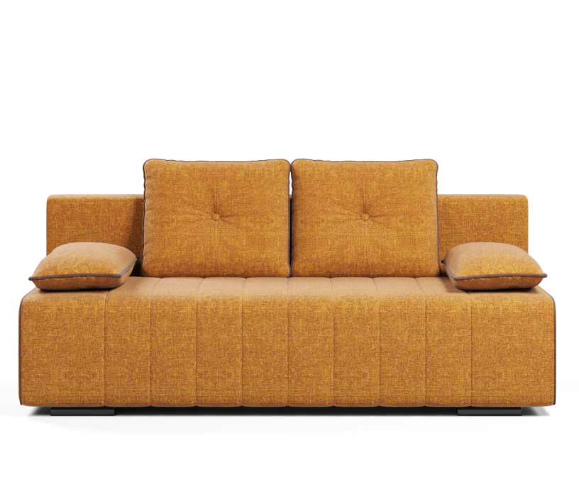 Диваны кровати со спальным местом, Диван-кровать прямой Лестер аккордеон-евро, рогожка