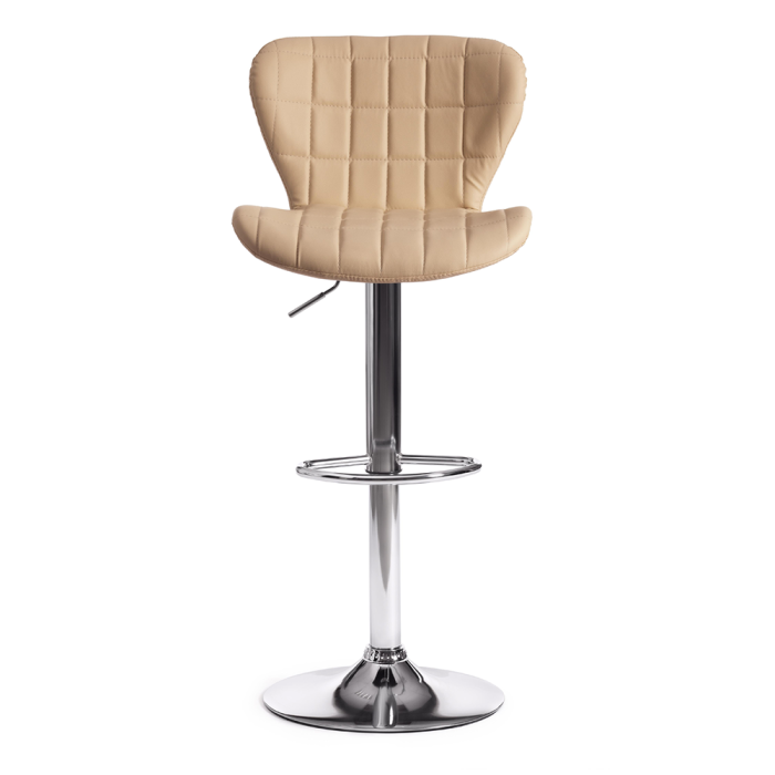 Стулья, Стул барный AVIONIC, бежевый, хром