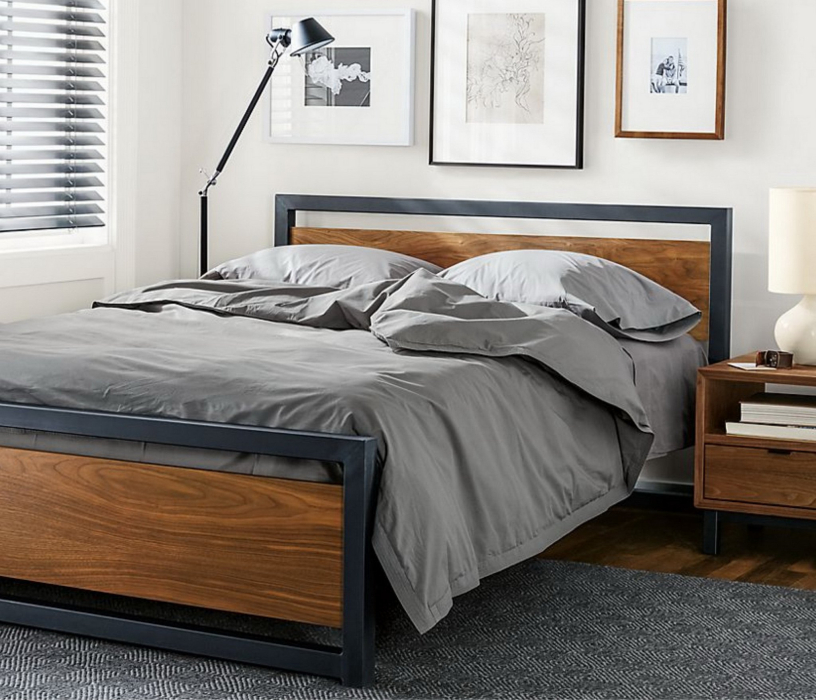 Кровати 120 см, Кровать в стиле лофт Брайтон 1.2