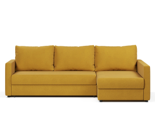 Диван угловой Фрисби дельфин, велюр