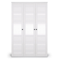 Для одежды, Шкаф 3-х дверный Парма Нео, с глухими фасадами, ясень анкор светлый