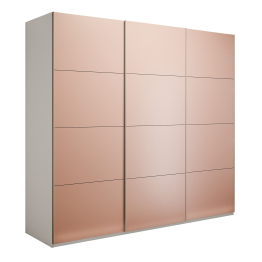 Шкаф-купе Эста 3-х дверный Стекла пудра/Доводчик 300х66х240
