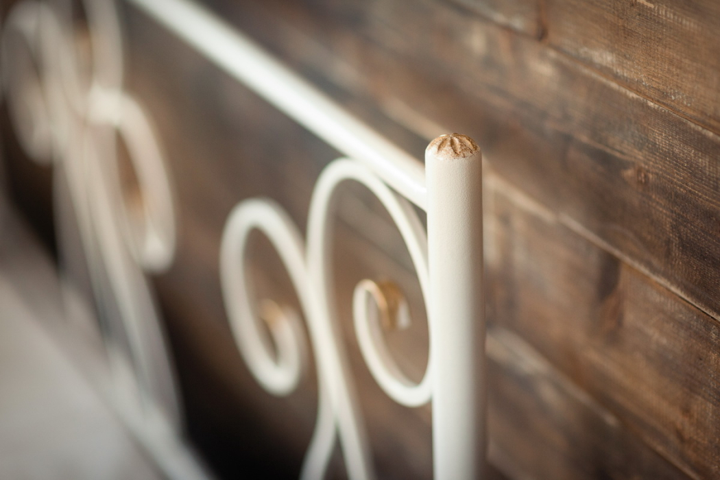 Кованые кровати, Кованая кровать Лацио 1.4 с одной спинкой