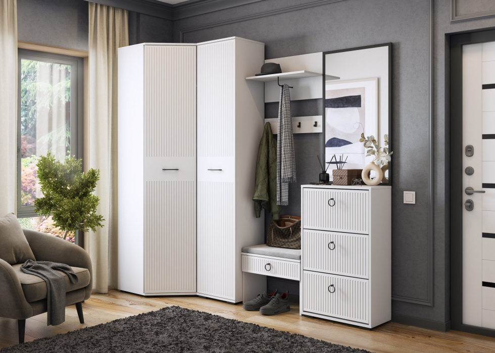 Для одежды, Шкаф угловой Шарлиз