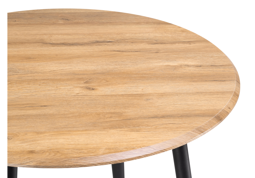 Обеденные столы, Стол деревянный Абилин 90 (Дуб вотан)