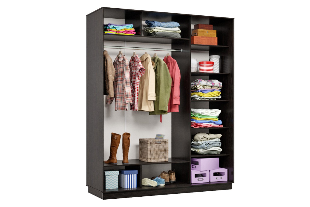 Шкафы-купе 3-х дверные, Шкаф-купе Премьер Лайт 22 (02;01;02) трехдверный