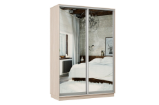 Шкафы-купе, Шкаф-купе Премьер Лайт 03 (01;01) двухдверный