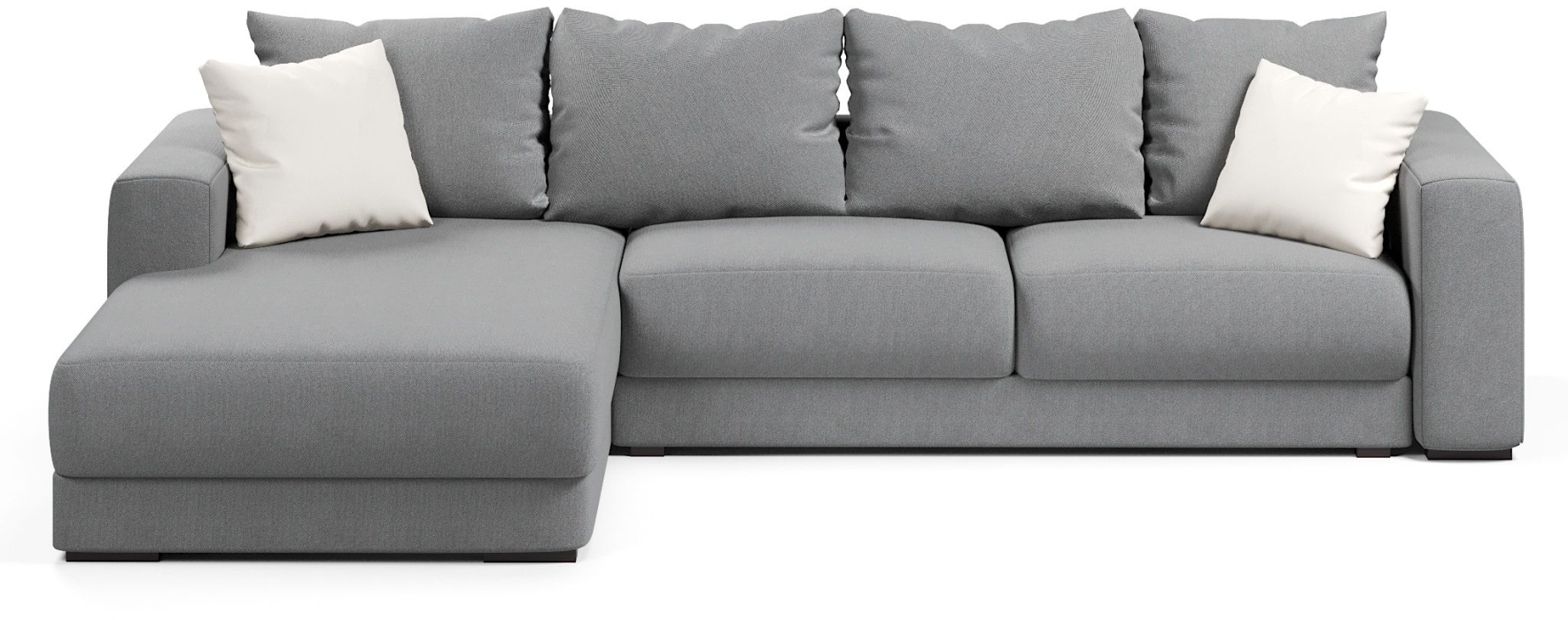 Диваны угловые в гостиную, Диван-кровать угловой еврокнижка Ланкастер,велюр