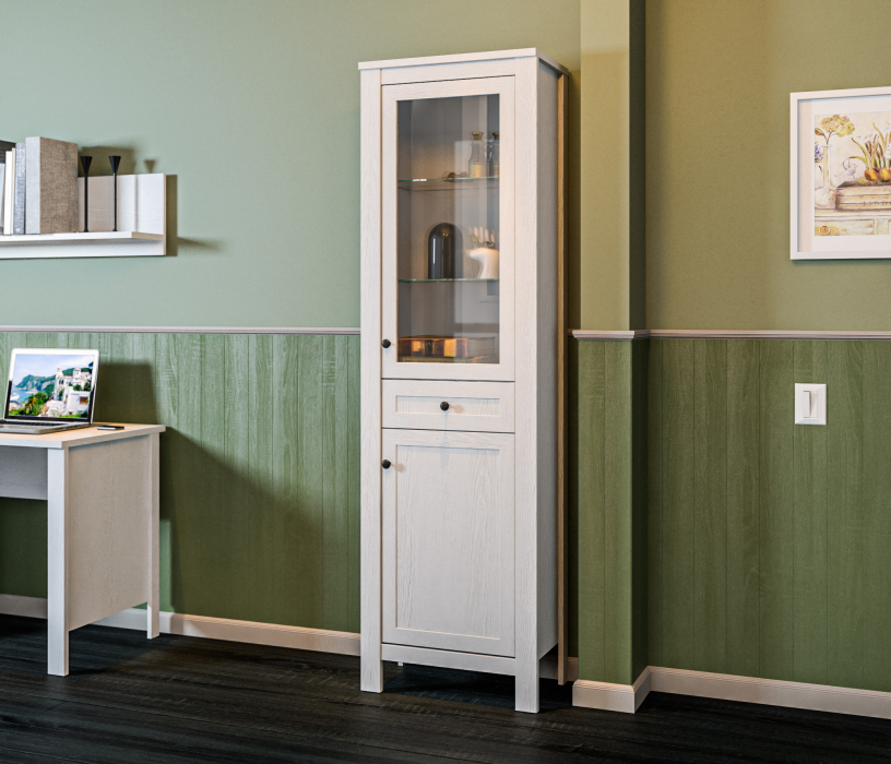 Стеклянные, Гермес СБ-3091 Шкаф-витрина