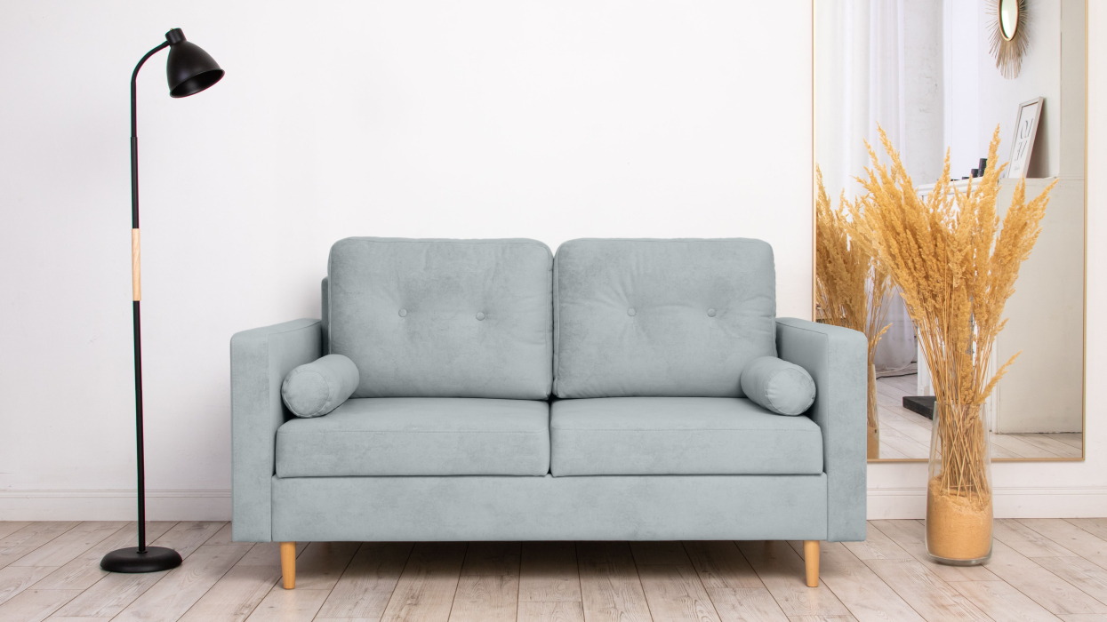 Диваны прямые кухонные, Диван Lucas 140, велюр