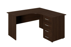 Угловые, Стол с тумбой ОФ-10+ОФ-20