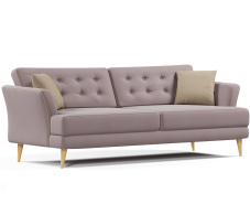 Диваны прямые, Диван прямой нераскладной Питсбург, велюр