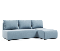 Диваны угловые, Угловой диван-кровать Каир (Комо, Крит), велюр