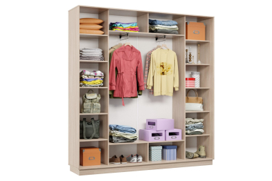 Шкаф-купе Премьер 35 (11ЗБ;11ЗБ;11ЗБ) фасады зеркало бронза/трёхдверный/Профиль чёрный муар