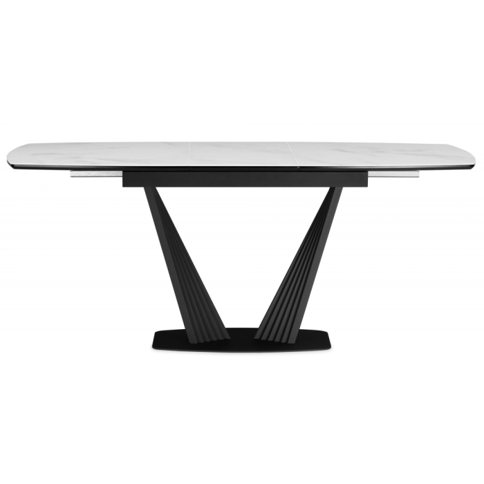 Обеденные столы, Стеклянный стол Вейл 140(180)х80