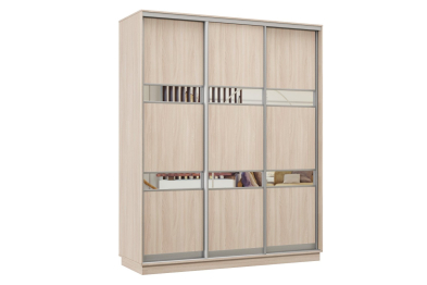 Шкаф-купе Премьер 13 (15;15;15) трёхдверный