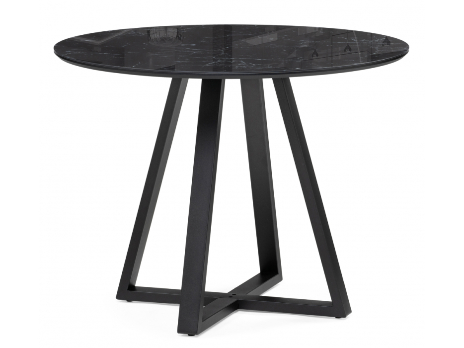 Обеденные столы, Стол стеклянный Норфолк 100х78