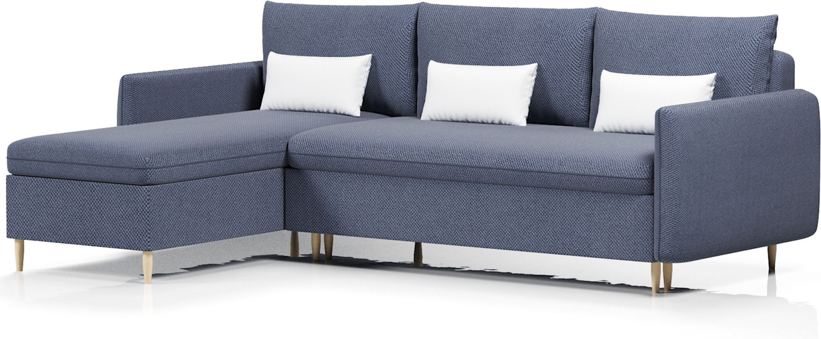 Диваны угловые в гостиную, Диван-кровать угловой Рон 2 пантограф,велюр