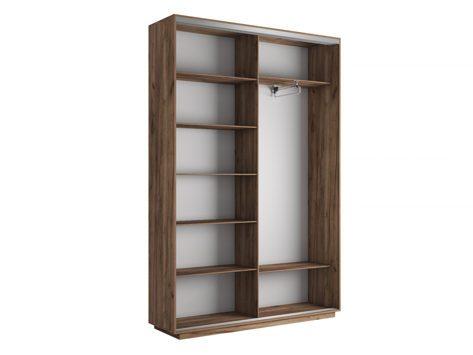 Шкафы-купе 2-х дверные, Шкаф-купе Экспресс Элемент дуо 2200 x 1400 x 450