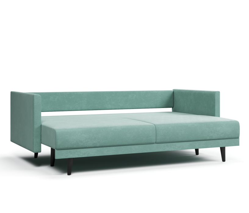 Диваны прямые, Диван-кровать Сканди, тик-так, велюр