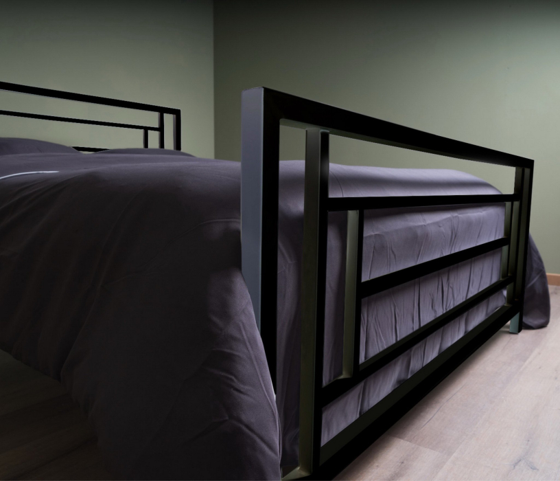 Кровати 160 см, Кровать в стиле лофт Орландо 1.6