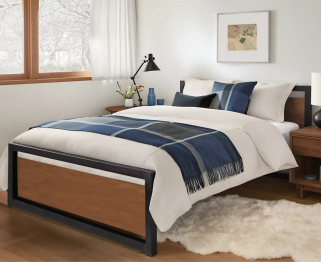 Кровать в стиле лофт Брайтон 0.9