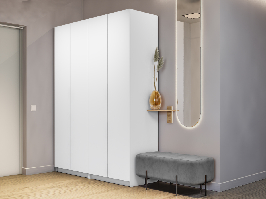 Шкафы распашные, Распашной шкаф Локер 800+800