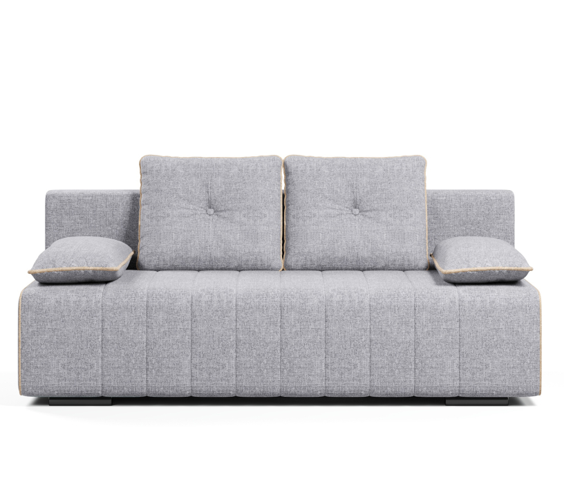 Диваны кровати со спальным местом, Диван-кровать прямой Лестер аккордеон-евро, рогожка