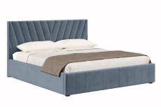 Мягкая кровать, Кровать Палермо 1800 с подъёмным механизмом, велюр
