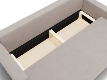 Прямой диван Адам,еврокнижка,велюр