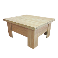 Столы-трансформеры, Стол журнальный Бета трансформер, ясень шимо светлый