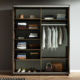 Шкаф-купе Экспресс 2-х дверный Фотопечать Калейдоскоп Стекла 160х60х240