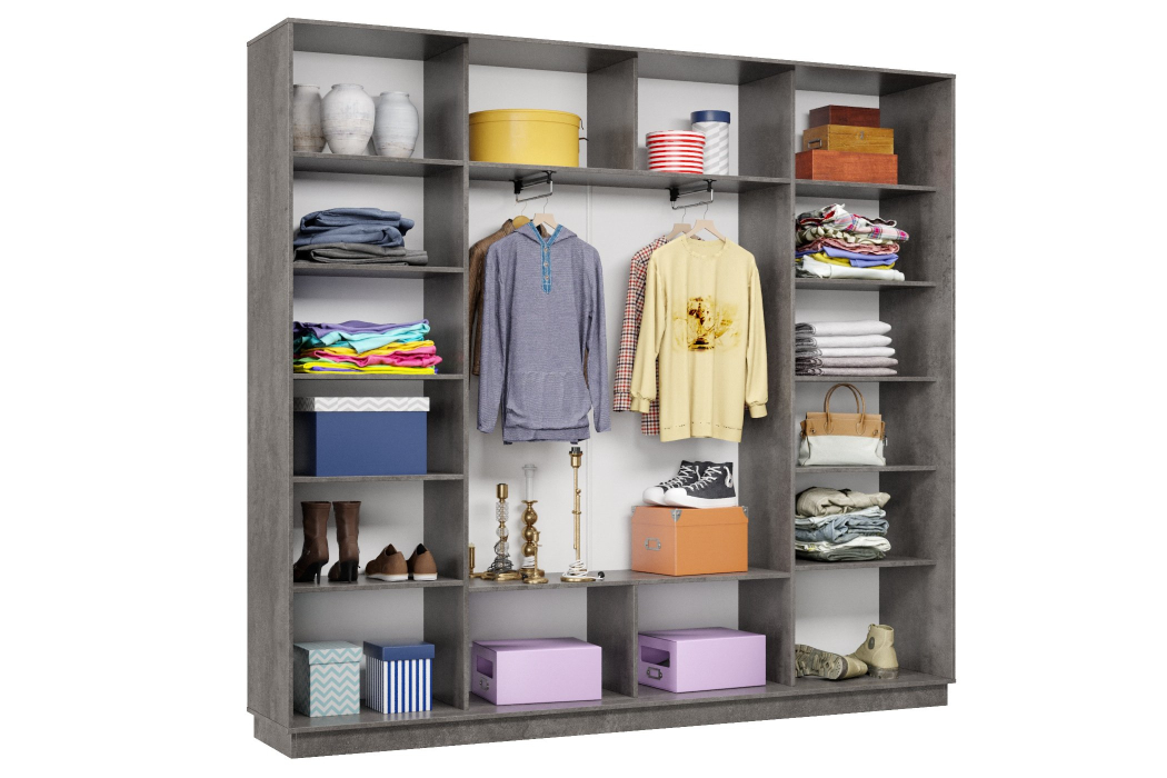 Шкафы-купе 3-х дверные, Шкаф-купе Премьер 59 (11ЗБ;11ЗБ;11ЗБ) фасады зеркало бронза/трёхдверный/Профиль чёрный муар