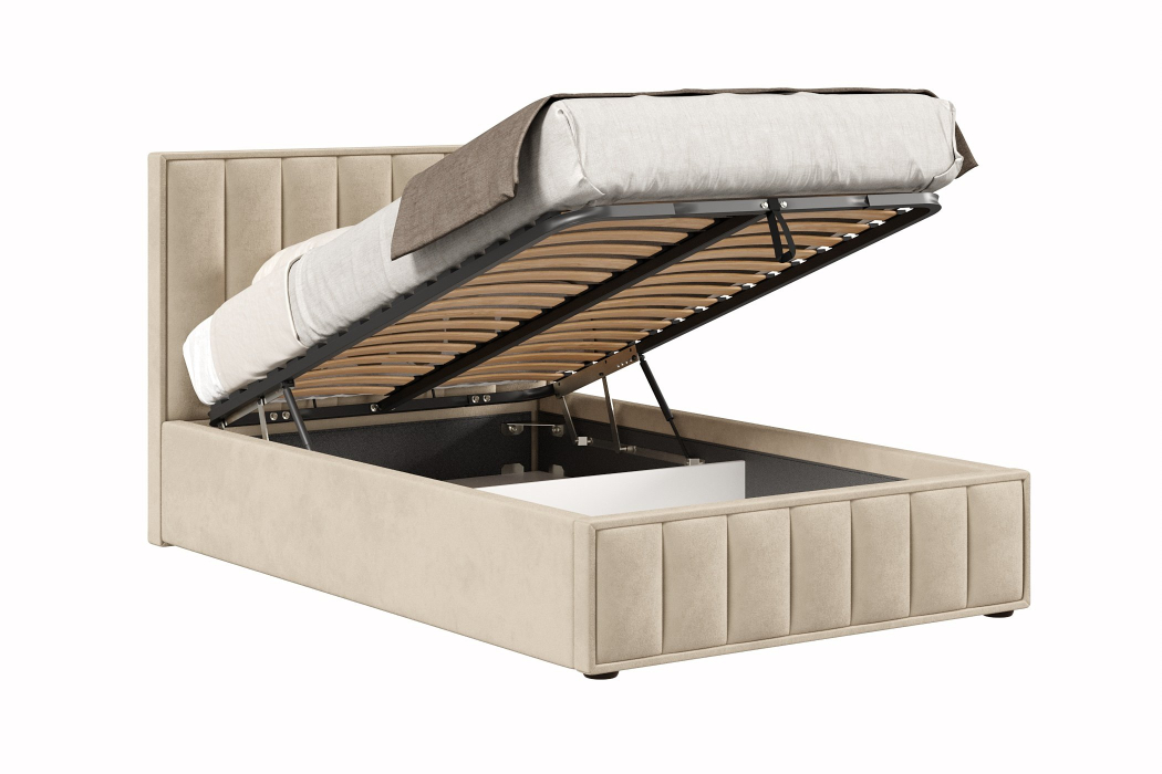 Мягкая кровать, Кровать Анкона 1200 с подъёмным механизмом