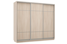 Шкафы-купе 3-х дверные, Шкаф-купе Премьер Лайт 55 (08;08;08) трехдверный
