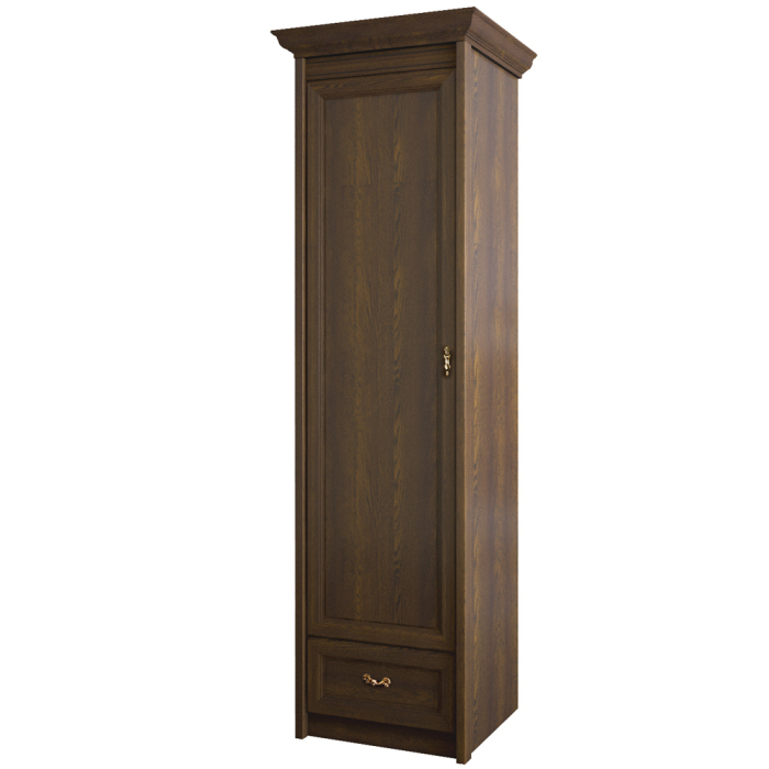 Шкафы распашные, Шкаф для одежды Флоренция 660, 1-дверный, дуб оксфорд