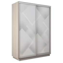 Шкаф-купе Экспресс 2-х дверный Фотопечать Квадрат Стекла 140х45х220