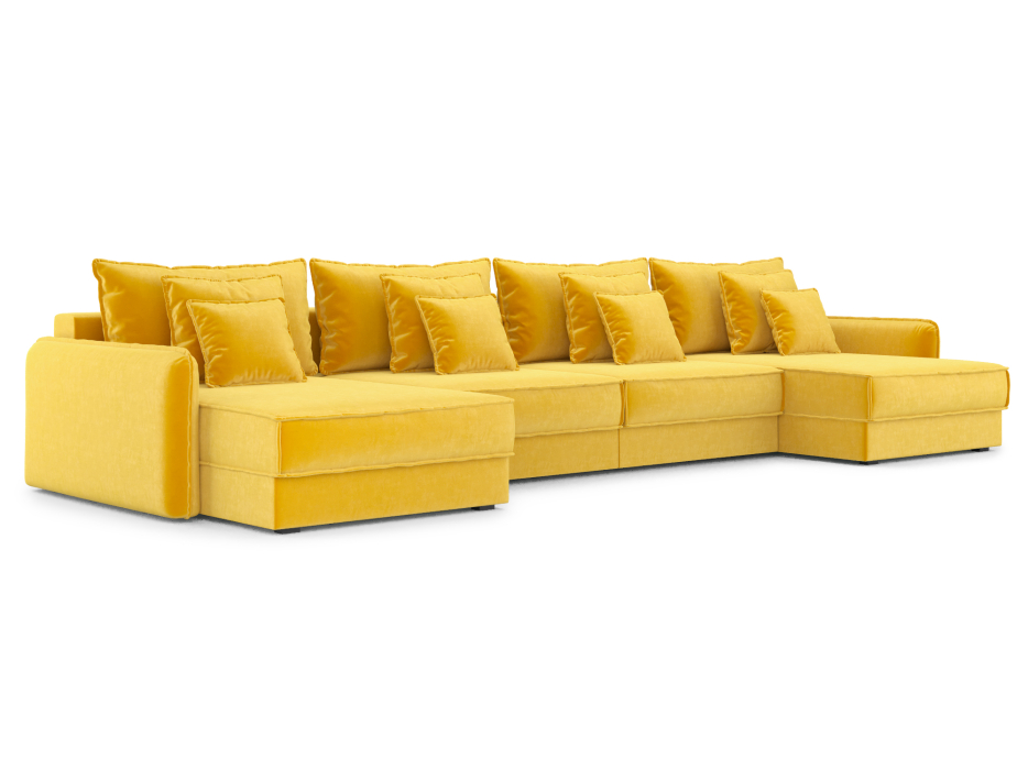 Диваны угловые в гостиную, Диван П-образный Кросби М202